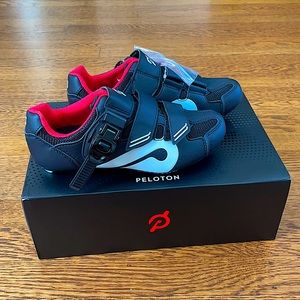 Brand new Peloton cycling shoes with clips